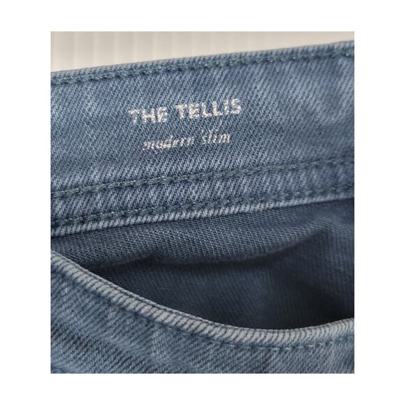 Adriano Goldschmied Tellis Modern Slim Mens 38x42 Blue Ag-ed Denim‎ Pants - Picture 4 of 12